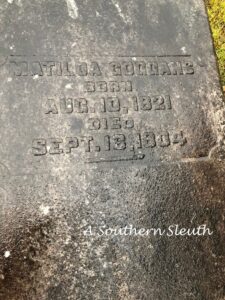 Matilda Rainwater, Matilda Goggans, Haralson County, Genealogy, Ancestry, A Southern Sleuth, 